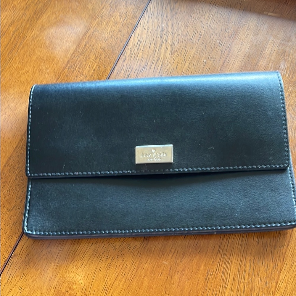 Kate Spade Arbour Hill Mollie Leather Wristlet Wallet Clutch Mini Purse